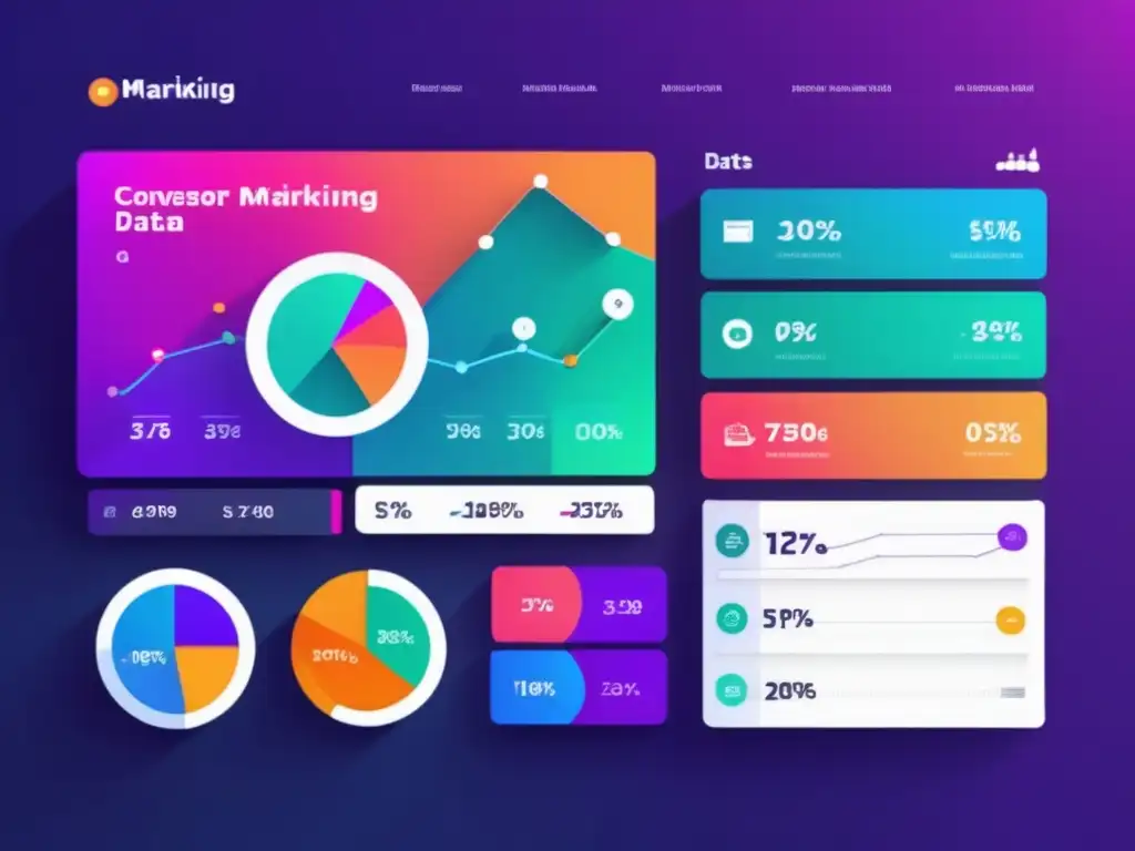 Dashboard de análisis de datos para mejorar conversiones en marketing de afiliados