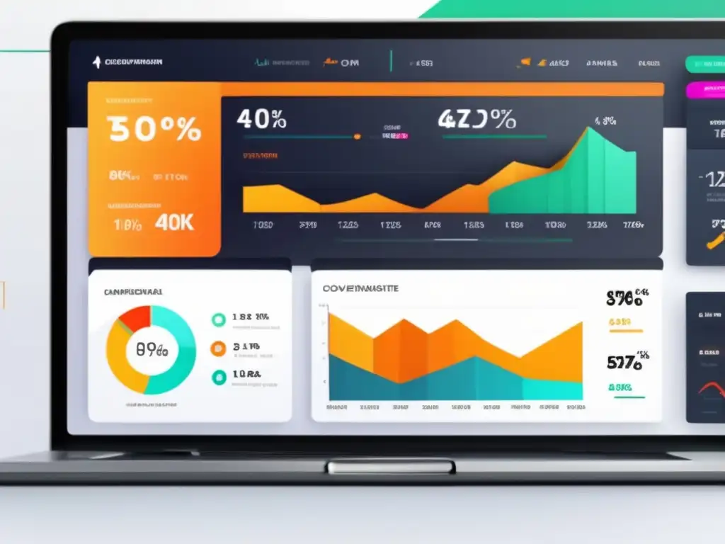 Dashboard 8k para mejorar conversión en marketing de afiliados