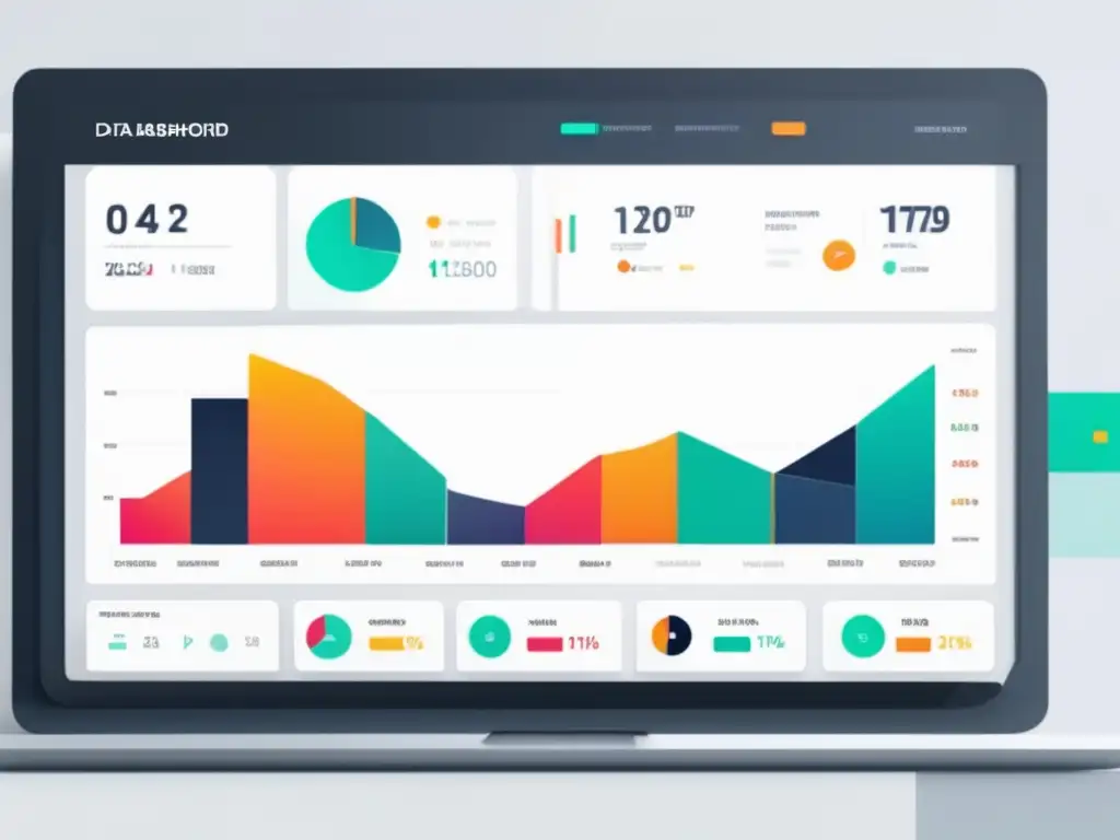 Dashboard de análisis de datos en marketing de afiliados