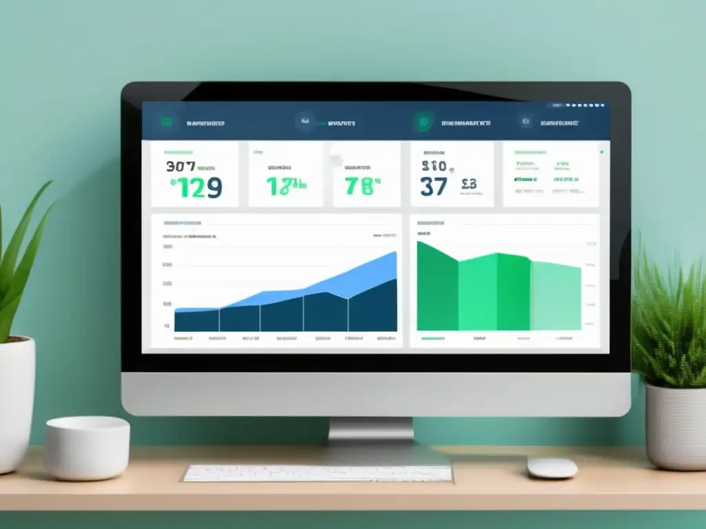 Dashboard de análisis web con tecnologías de optimización en marketing de afiliados