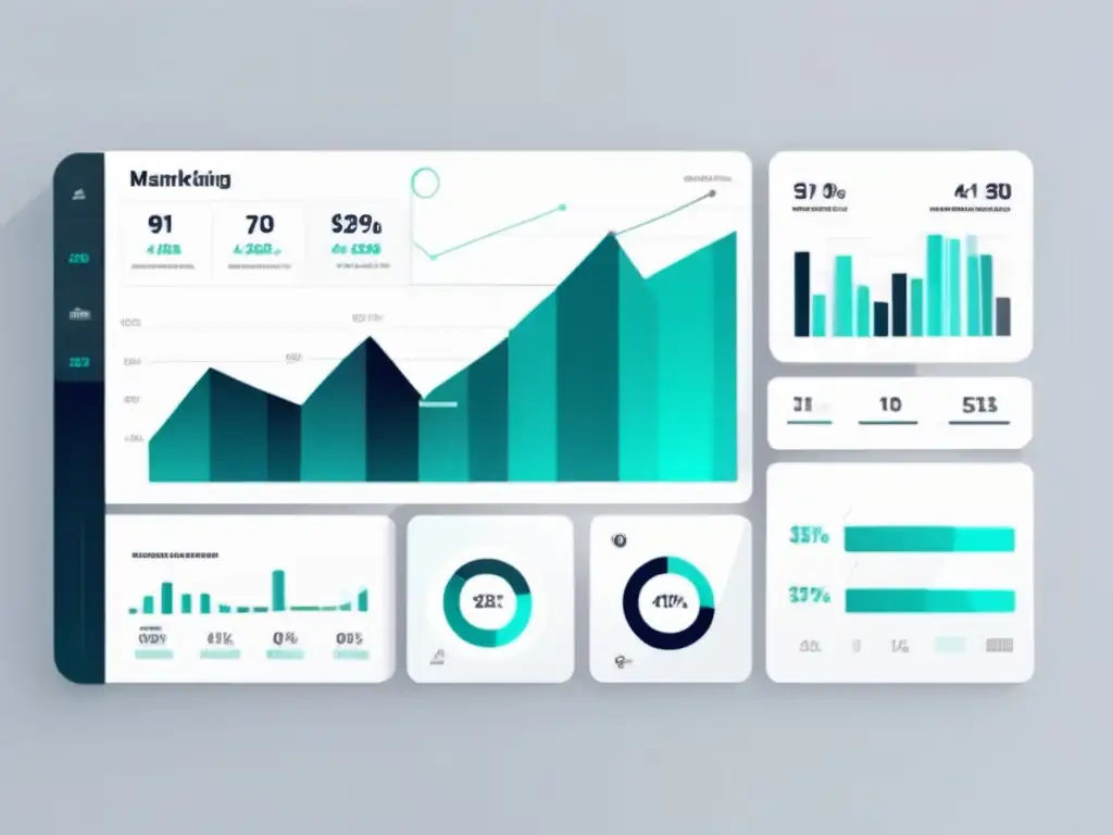 Dashboard analítico para marketing de afiliados: datos, gráficas y métricas de KPIs