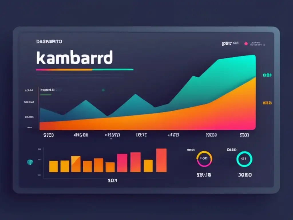 Dashboard de métricas y KPIs para estrategias clave en marketing de afiliados