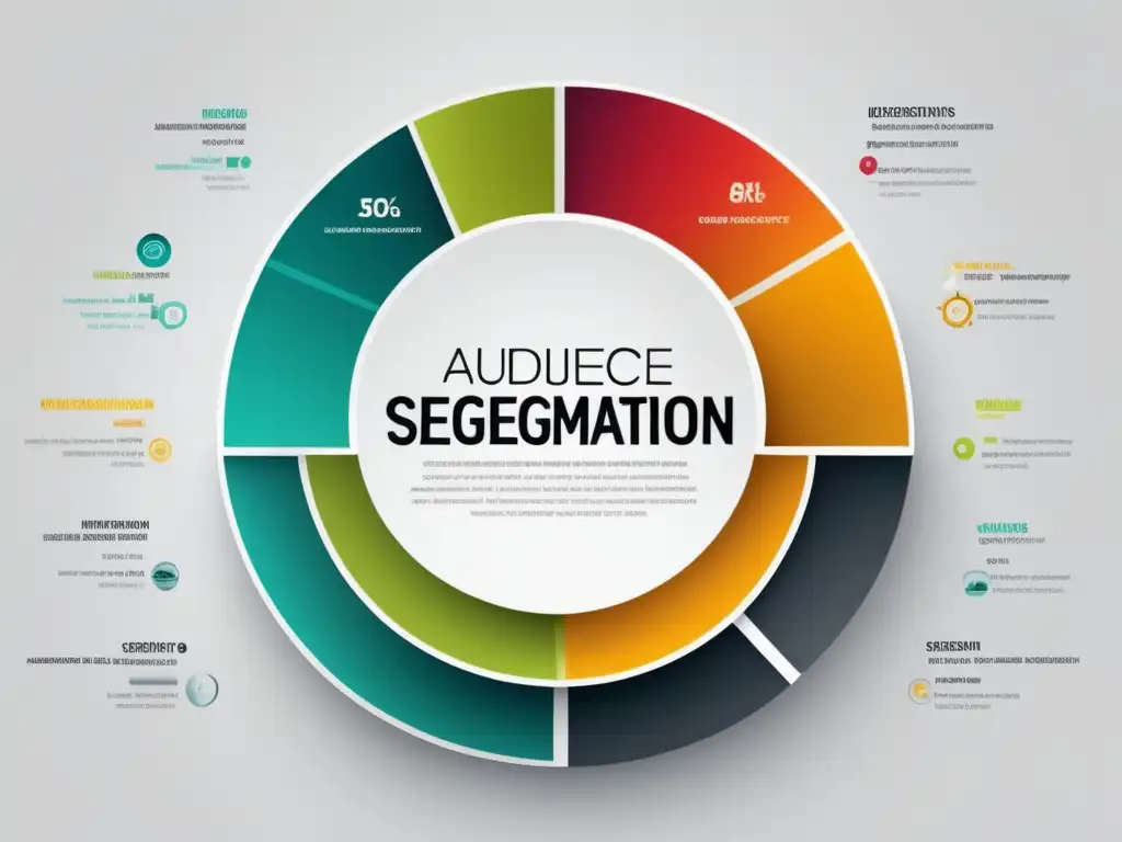 Diagrama de segmentación y nichos de mercado con regulaciones legales y éticas en el marketing de afiliados