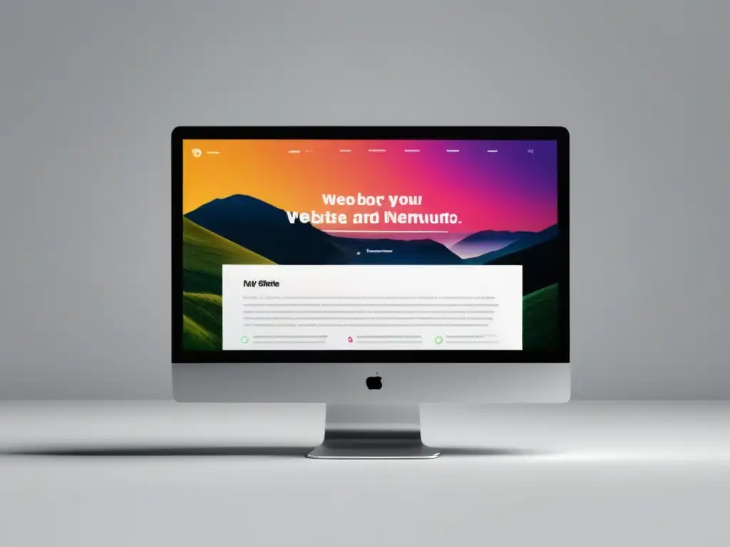 Diseño web minimalista y ultradetallado