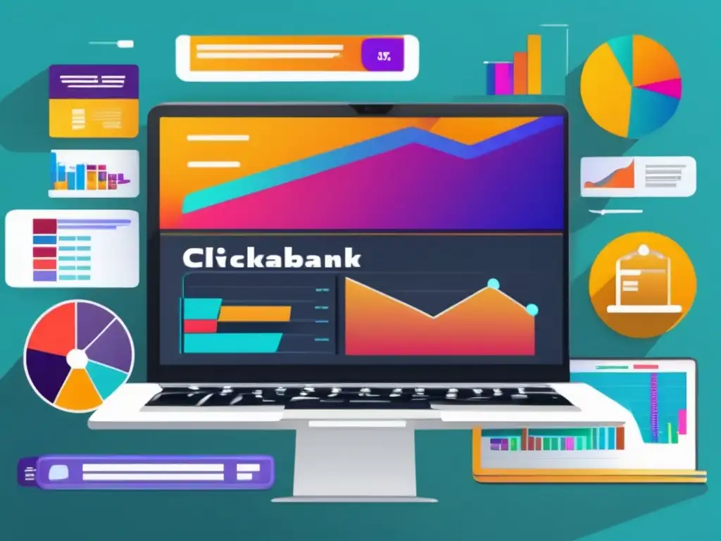 Laptop ClickBank: Estadísticas, nichos rentables y seguimiento de rendimiento en programa de afiliados