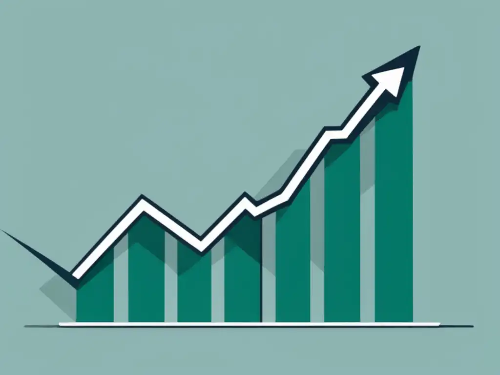 Análisis datos marketing afiliados: gráfico moderno y minimalista