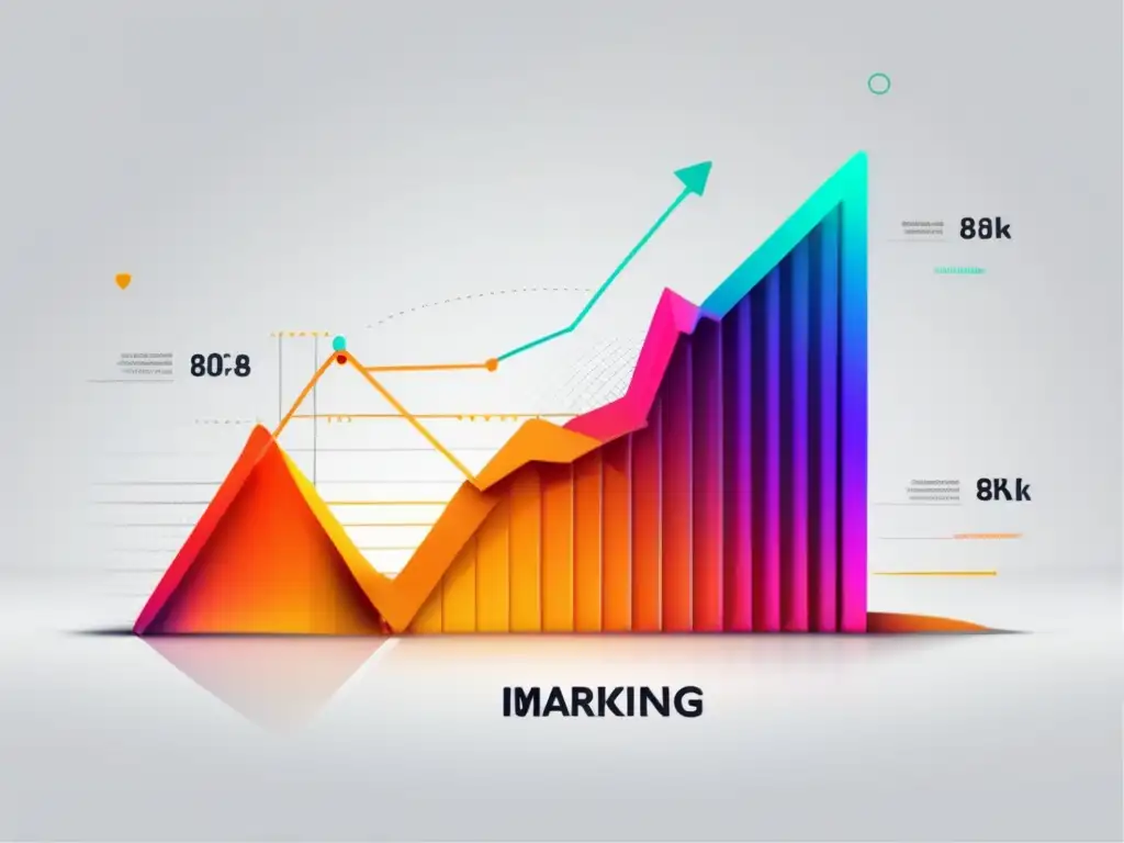 Gráfico optimización de conversiones en marketing de afiliados