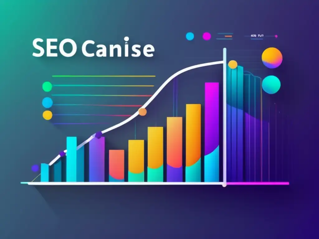 Gráfico dinámico de ganancias en afiliados con técnicas de SEO