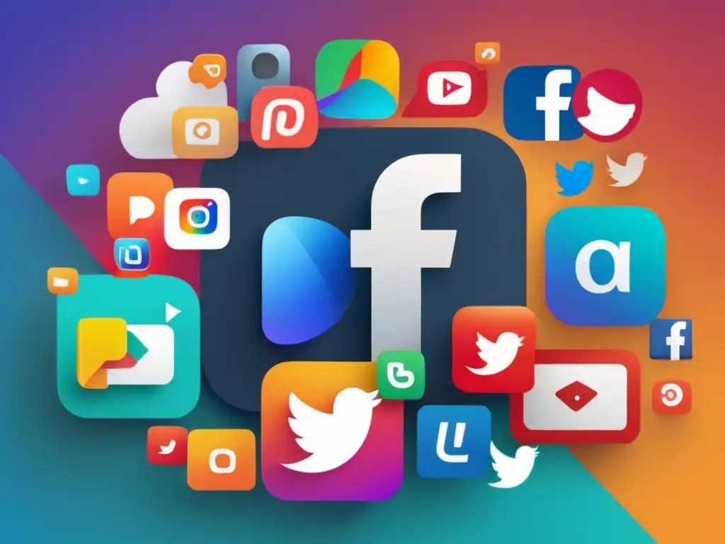 Iconos redes sociales: diseño moderno y vibrante - herramientas de redes sociales para marketing de afiliados