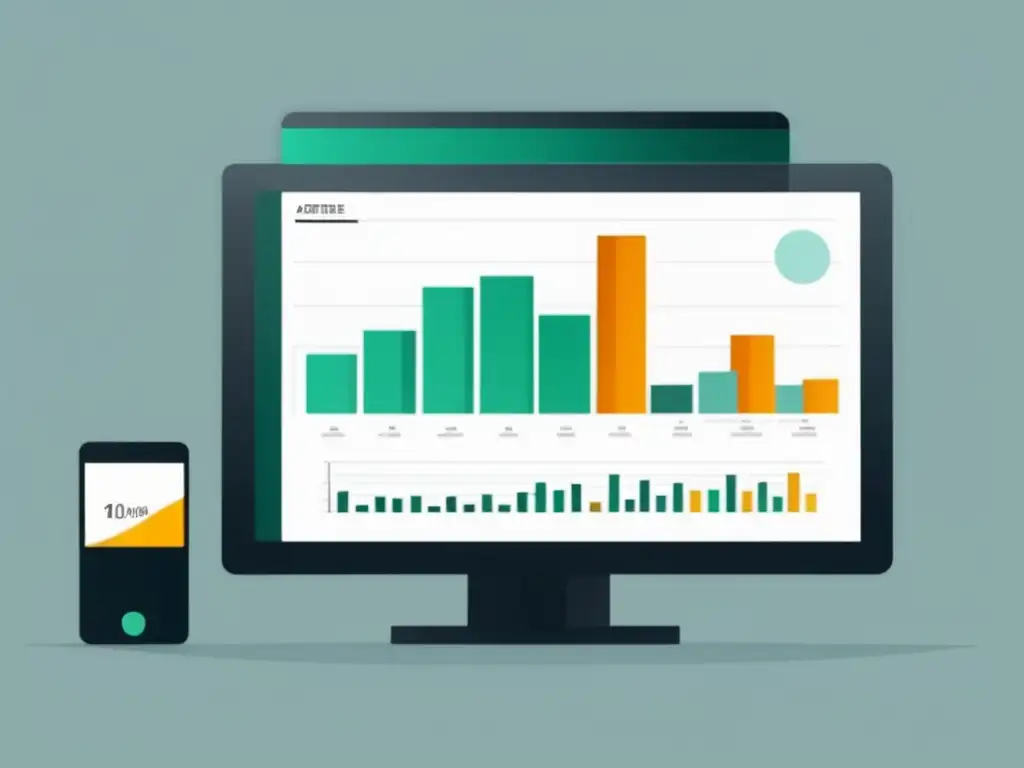 Herramientas de análisis de datos para marketing de afiliados: Gráfica de crecimiento de ingresos