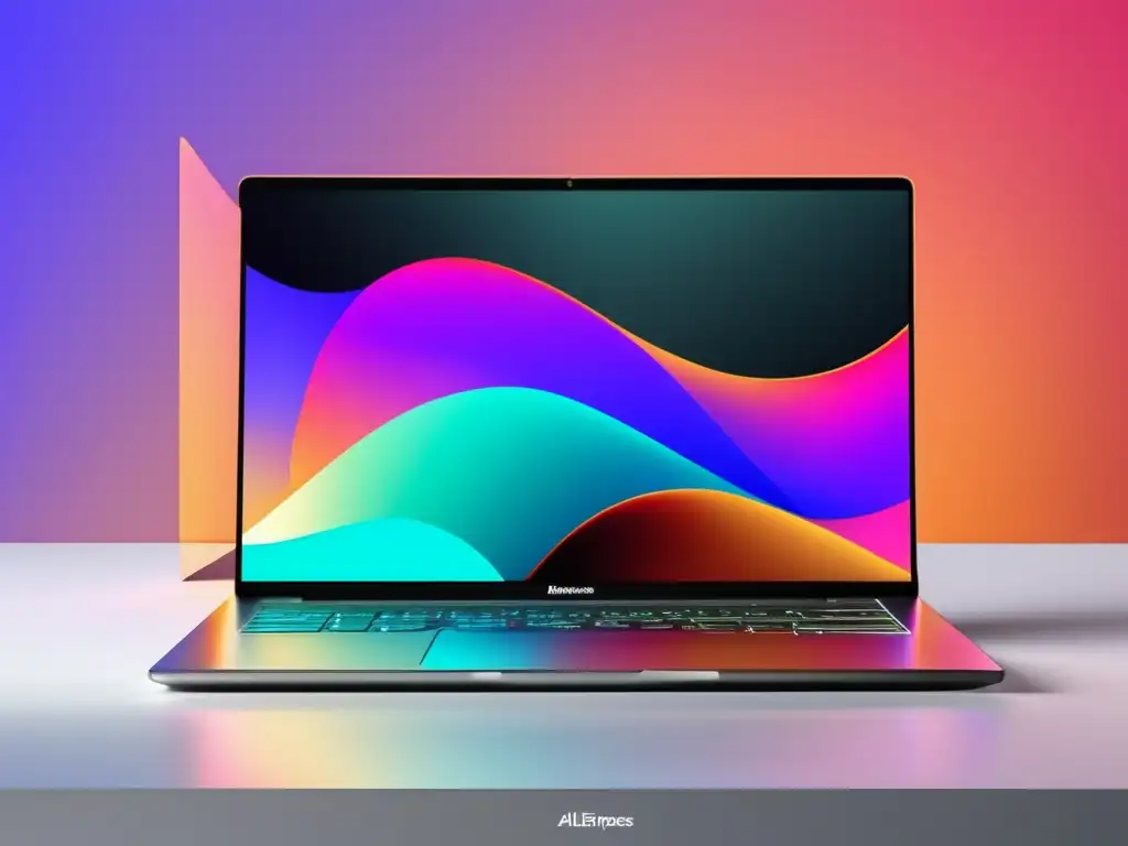 Imagen de pantalla de laptop moderna y minimalista con alta resolución y variedad de productos AliExpress