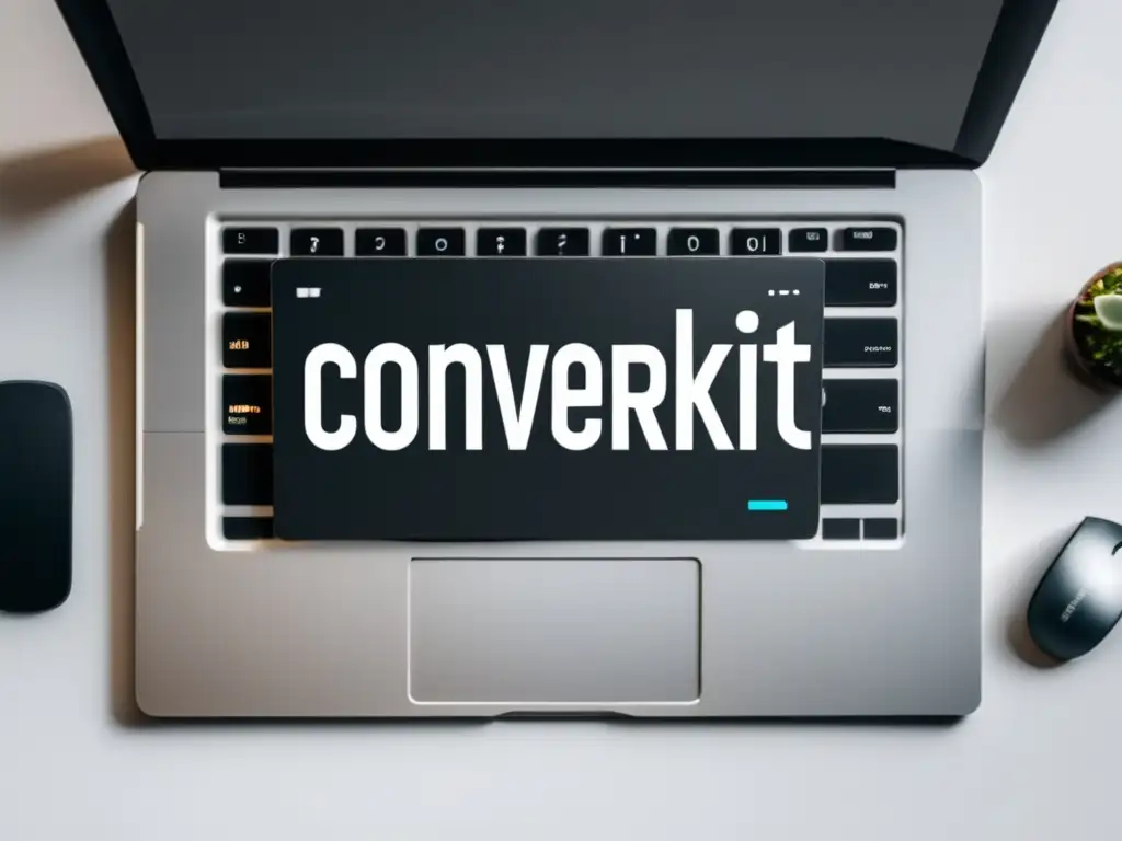 Laptop ConvertKit: beneficios del programa de afiliados