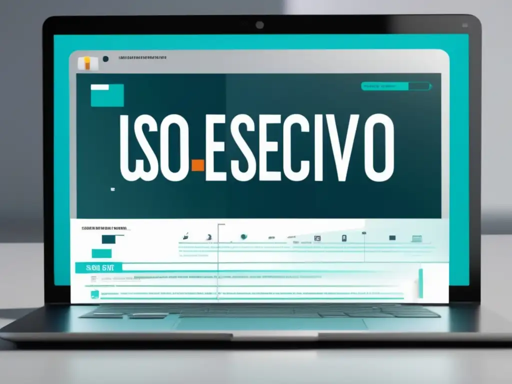 Laptop con SEO: Uso excesivo de palabras clave, contenido duplicado y falta de actualización