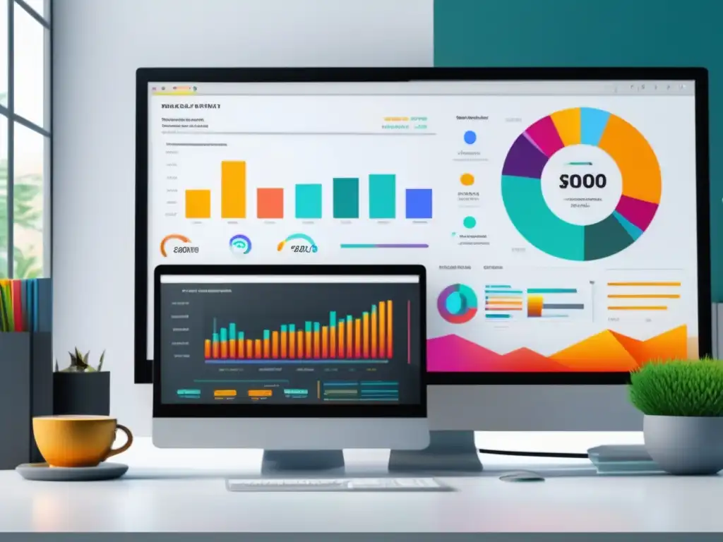 Imagen 8k de marketing de afiliados con ciencia de datos