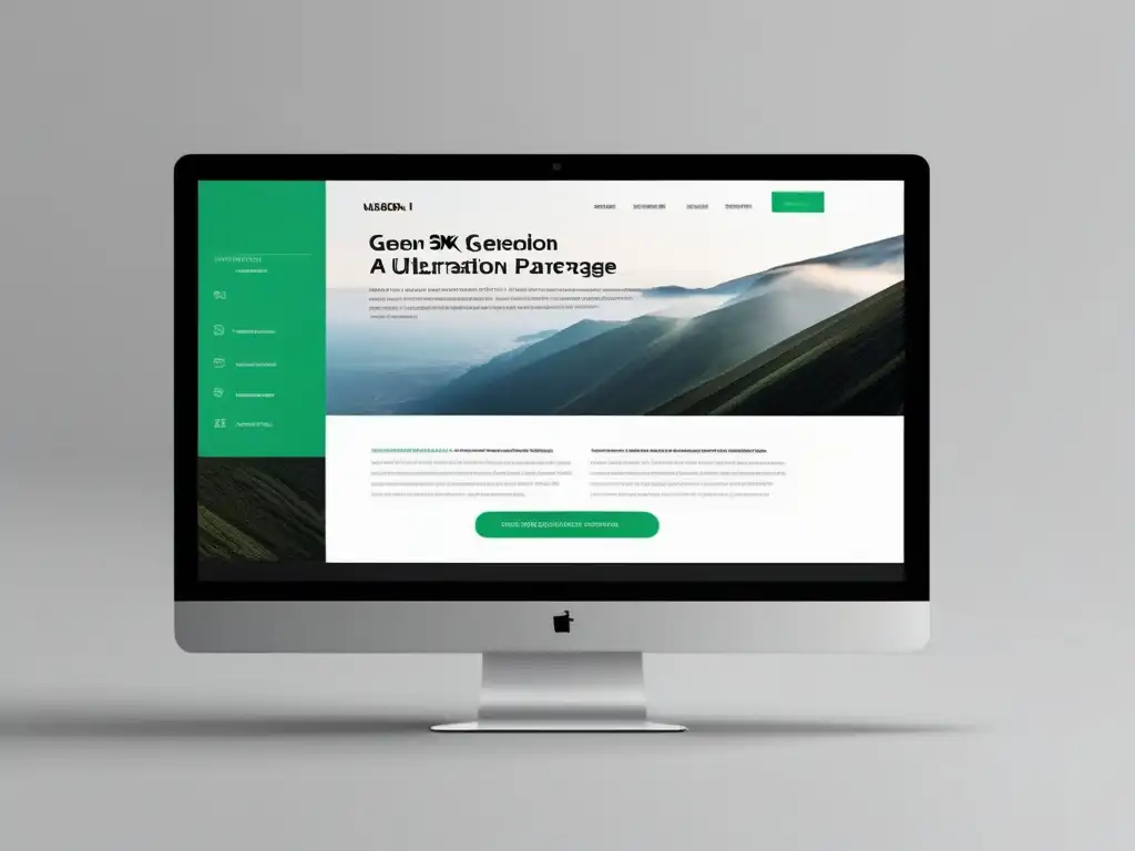 Diseño web minimalista y moderno con estrategias de conversión en marketing de afiliados