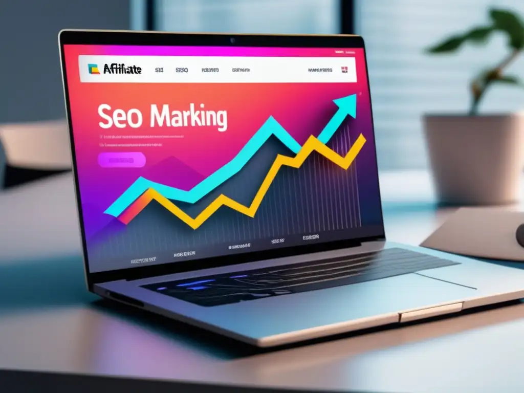 Laptop SEO: aumenta ganancias en marketing de afiliados