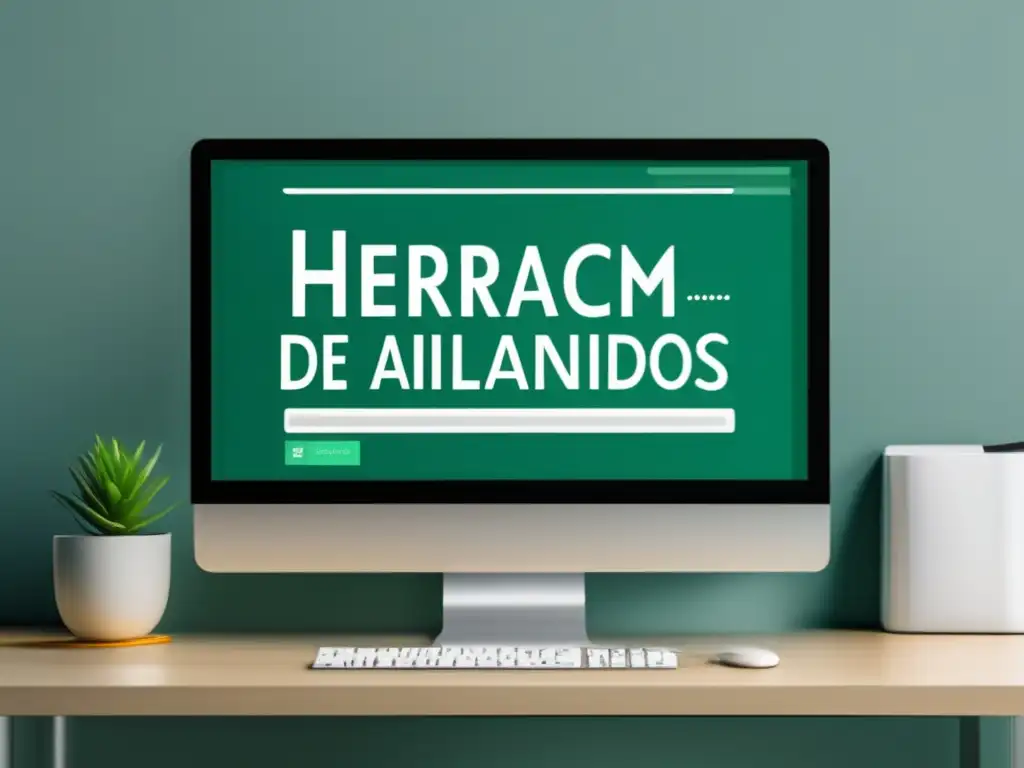 Herramientas de afiliados: pantalla limpia y moderna con barra de búsqueda y resultados relacionados