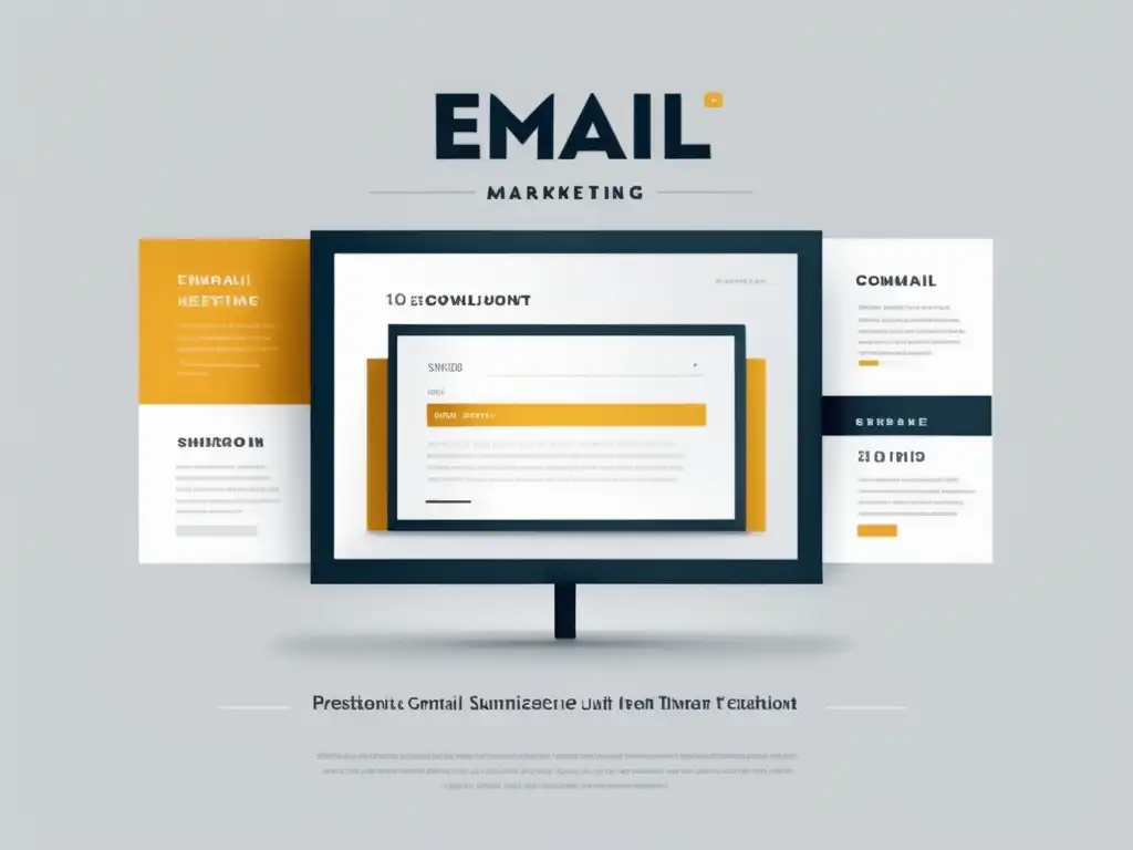 Herramientas de email marketing para afiliados con diseño minimalista y elegante