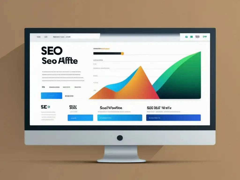 Interfaz web moderna y minimalista con SEO para aumentar la autoridad de un sitio de afiliados