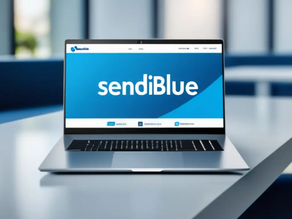 Laptop Sendinblue: beneficios programa de afiliados