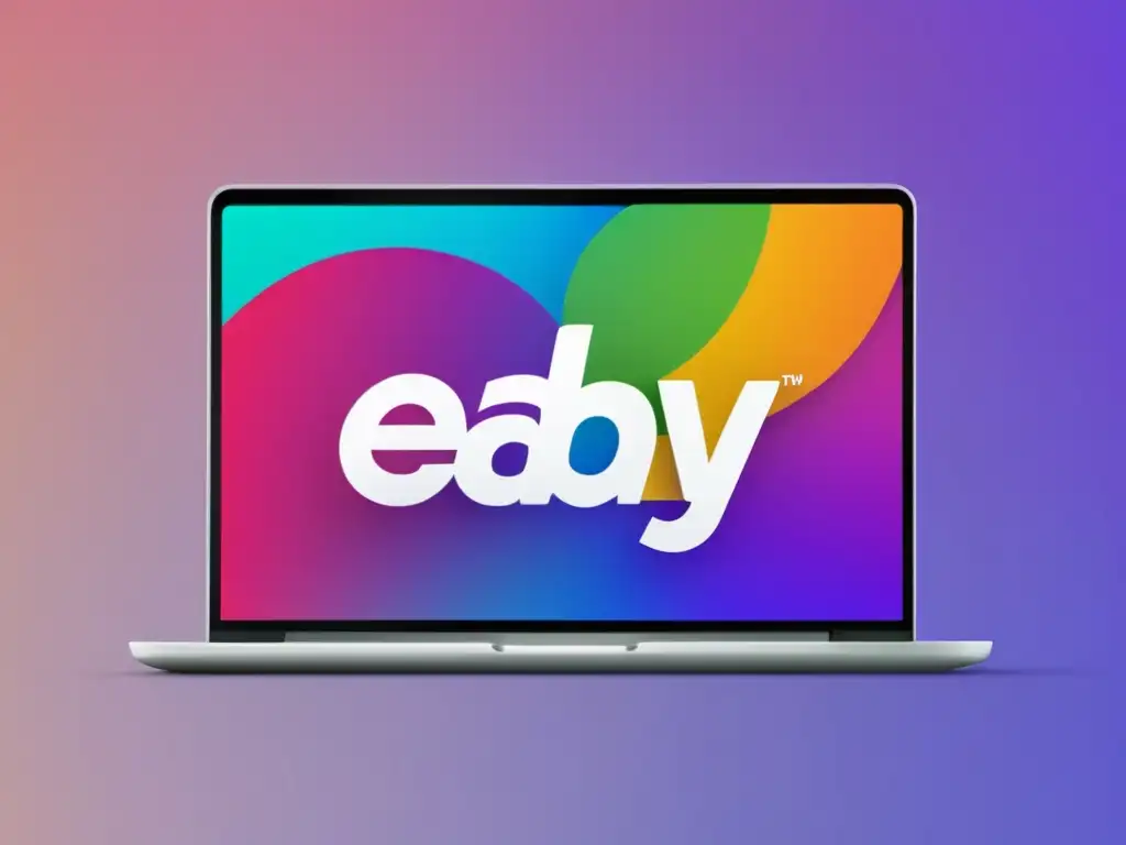 Razones populares del eBay Partner Network: imagen moderna y profesional con logo vibrante en pantalla de laptop