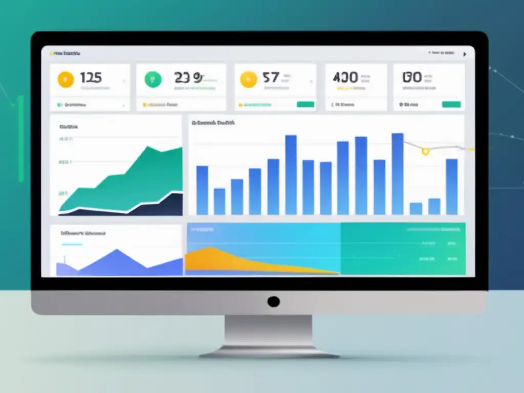 Dashboard de análisis de sitio web: retención de usuarios en sitio de afiliados