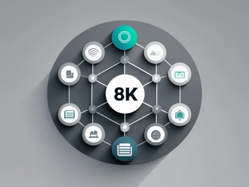 Imagen 8K con estilo minimalista y moderno que representa los programas de afiliados más efectivos