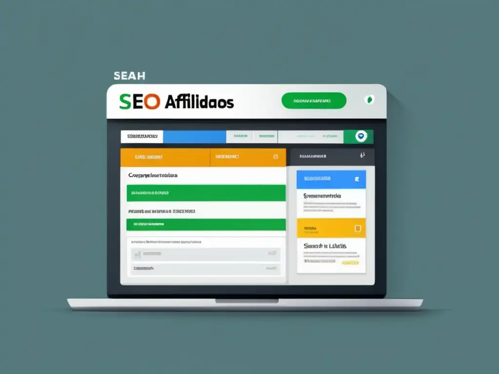 Gráfico de rankings de SEO para afiliados: estrategias y éxito