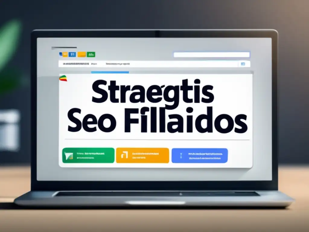 SERP con estrategias de SEO para marketing de afiliados