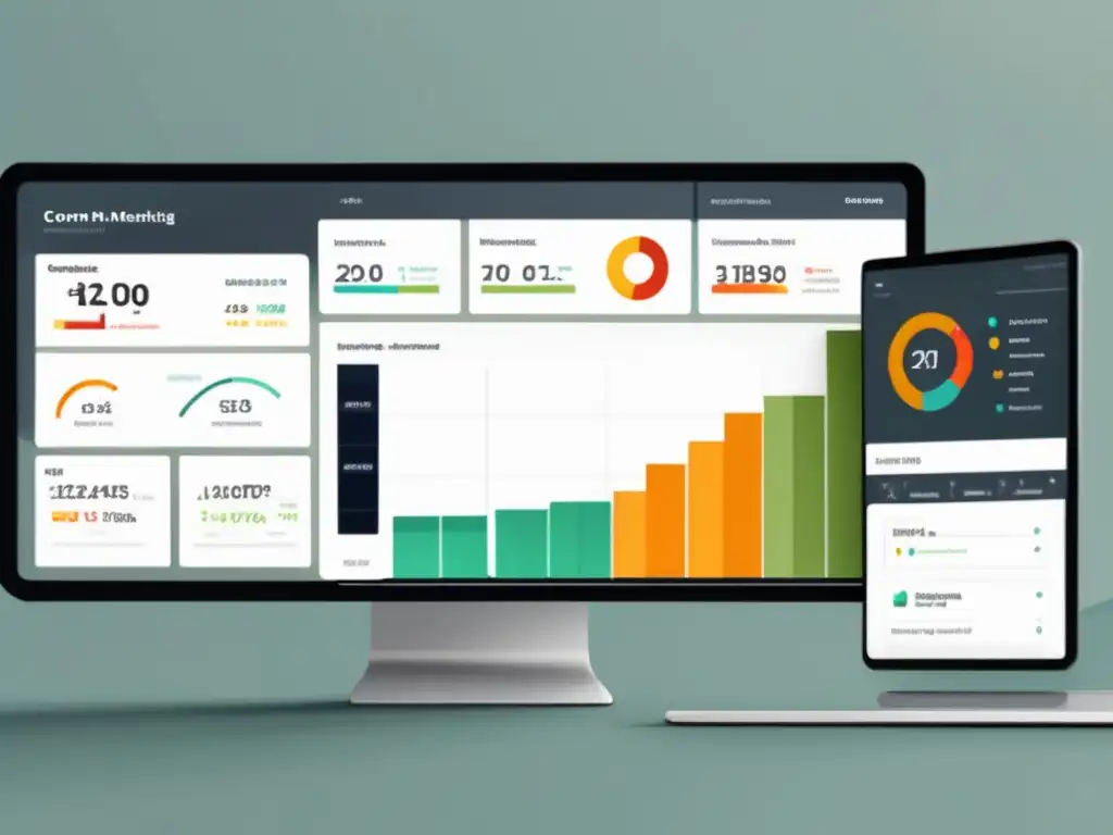 Dashboard analítico: gráficos, métricas y estrategias de contenido para el marketing de afiliados