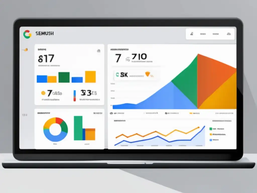 Dashboard profesional de herramientas de análisis de datos para marketing de afiliados