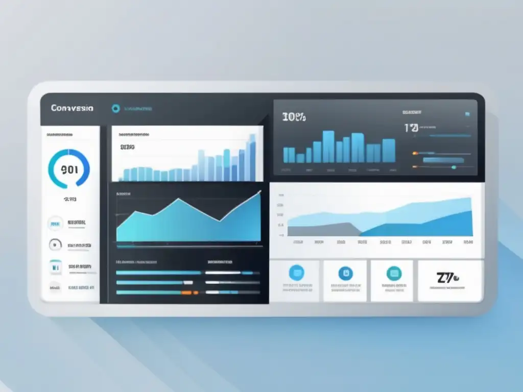Dashboard moderno de marketing afiliado: herramientas de optimización de conversiones en marketing de afiliados