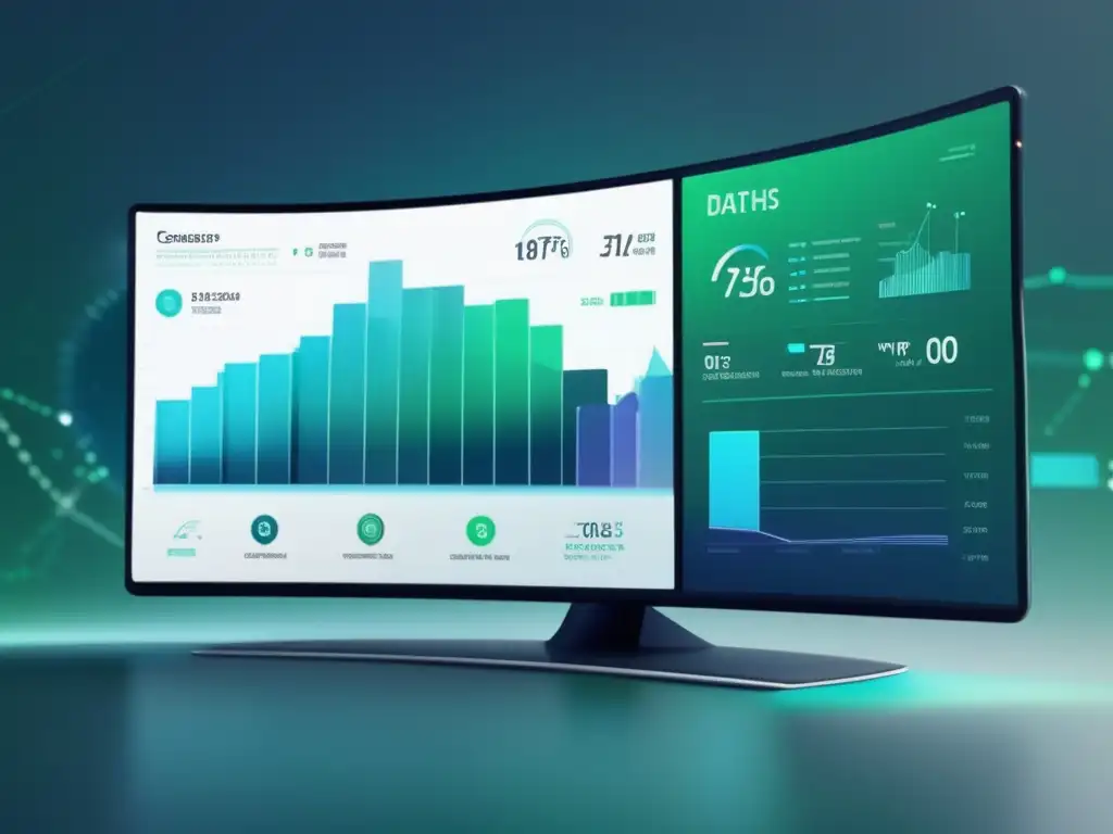 Tablero visual de análisis de datos: métricas y análisis de datos en marketing de afiliados