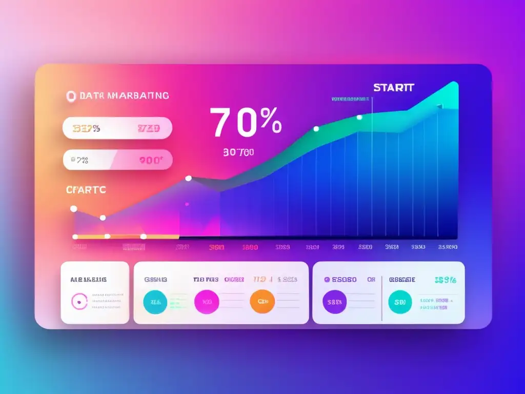 Tablero visualización datos optimización conversiones marketing afiliados