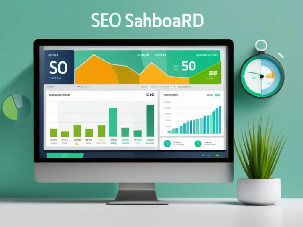 Dashboard SEO en marketing de afiliados: éxito, gráficos, crecimiento