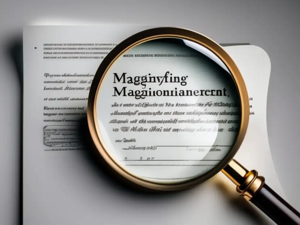 Magnifying glass showcasing verified testimonials, representing ethical dilemmas in affiliate marketing